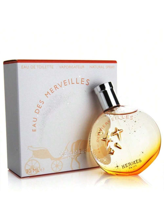 EAU DES MERVEILLES/HERMES EDT REFILLABLE SPRAY 1.0 OZ (30 ML) (W)