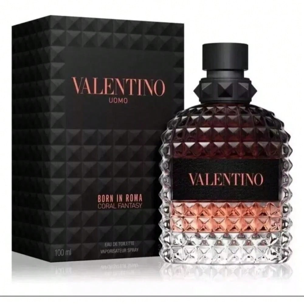 Born In Roma Coral Fantasy by Valentino EDT Spray 3.3 oz for Men