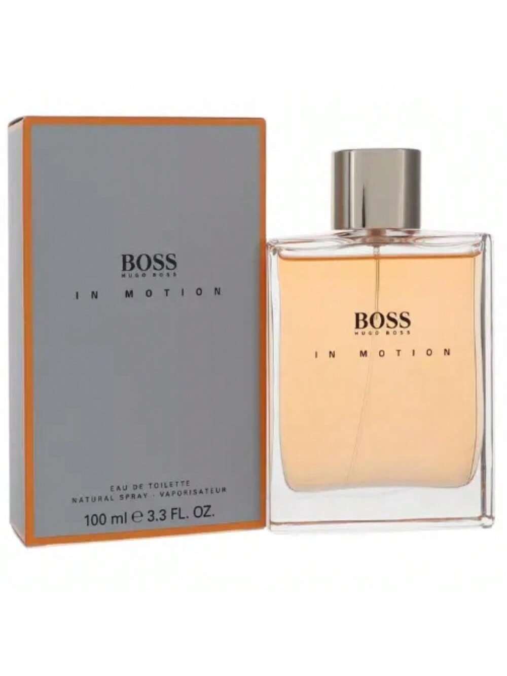 BOSS IN MOTION/HUGO BOSS EDT SPRAY NEW PACKAGING 3.3 OZ (100 ML) (M)