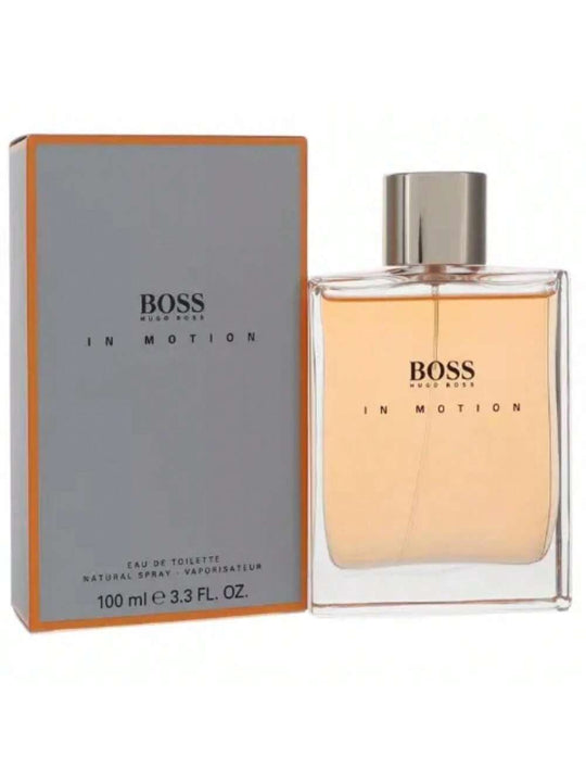 BOSS IN MOTION/HUGO BOSS EDT SPRAY NEW PACKAGING 3.3 OZ (100 ML) (M)