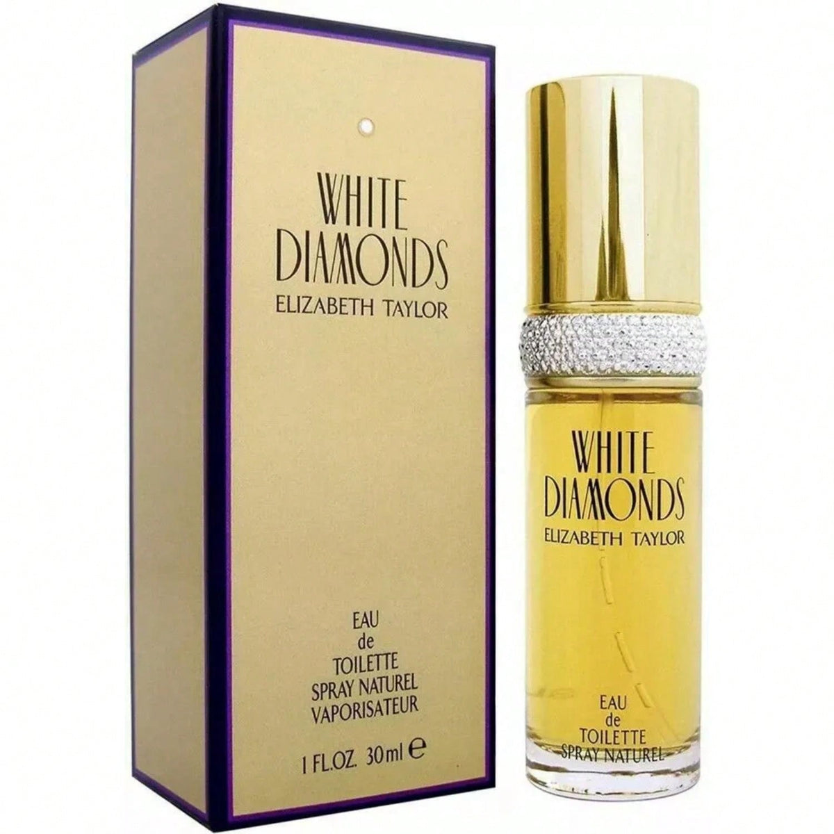 Elizabeth Taylor White Diamonds Eau De Toilette Spray 1.0 OZ For Women