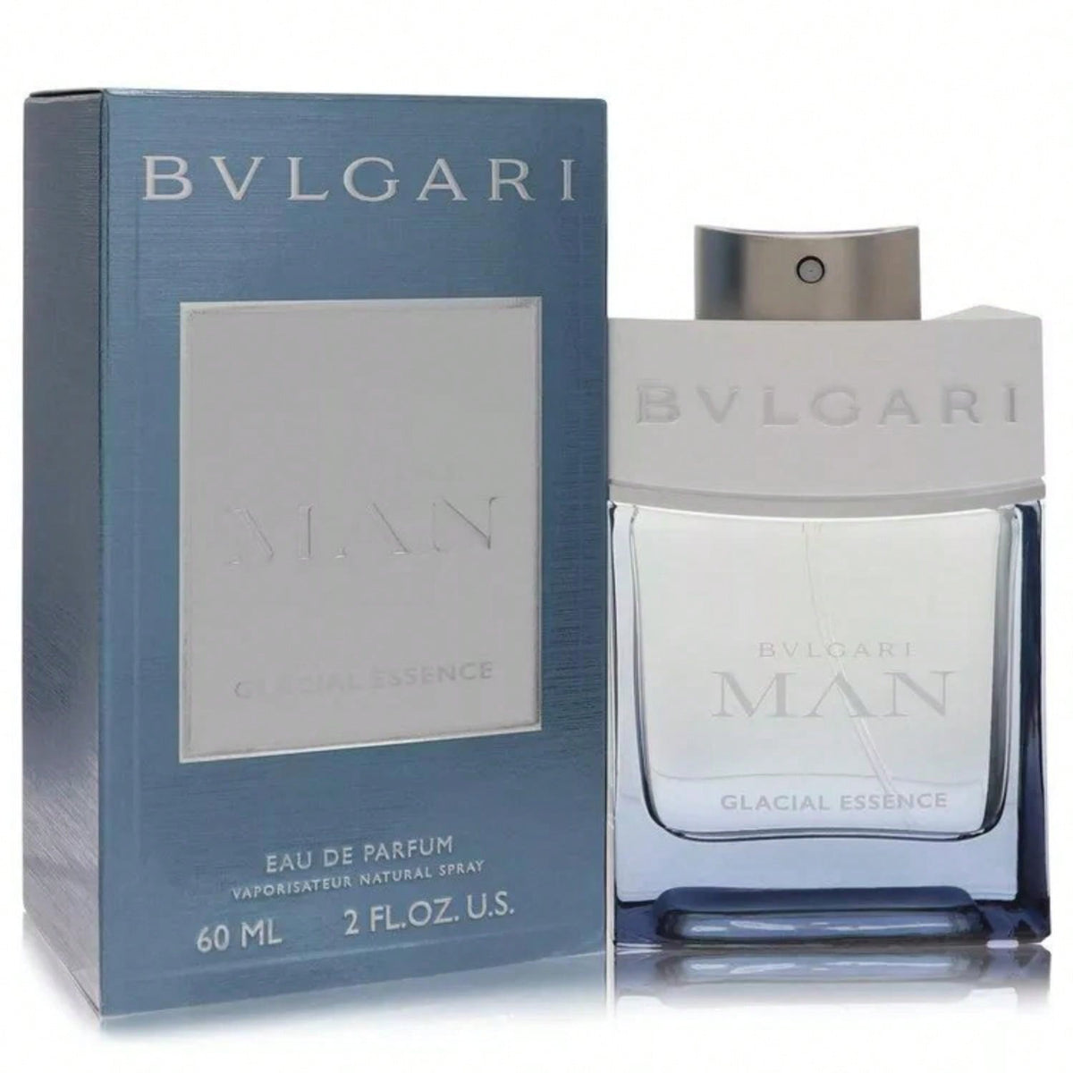 Bulgari Bulgari Man Glacial Essence Eau De Parfum Spray 2.0 OZ (60 ml) For Men