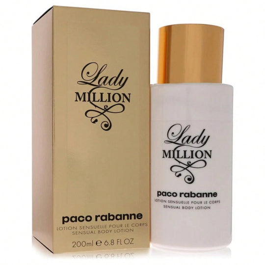 Paco Rabanne Lady Million Body Lotion 6.8 Oz (200 Ml) for Women