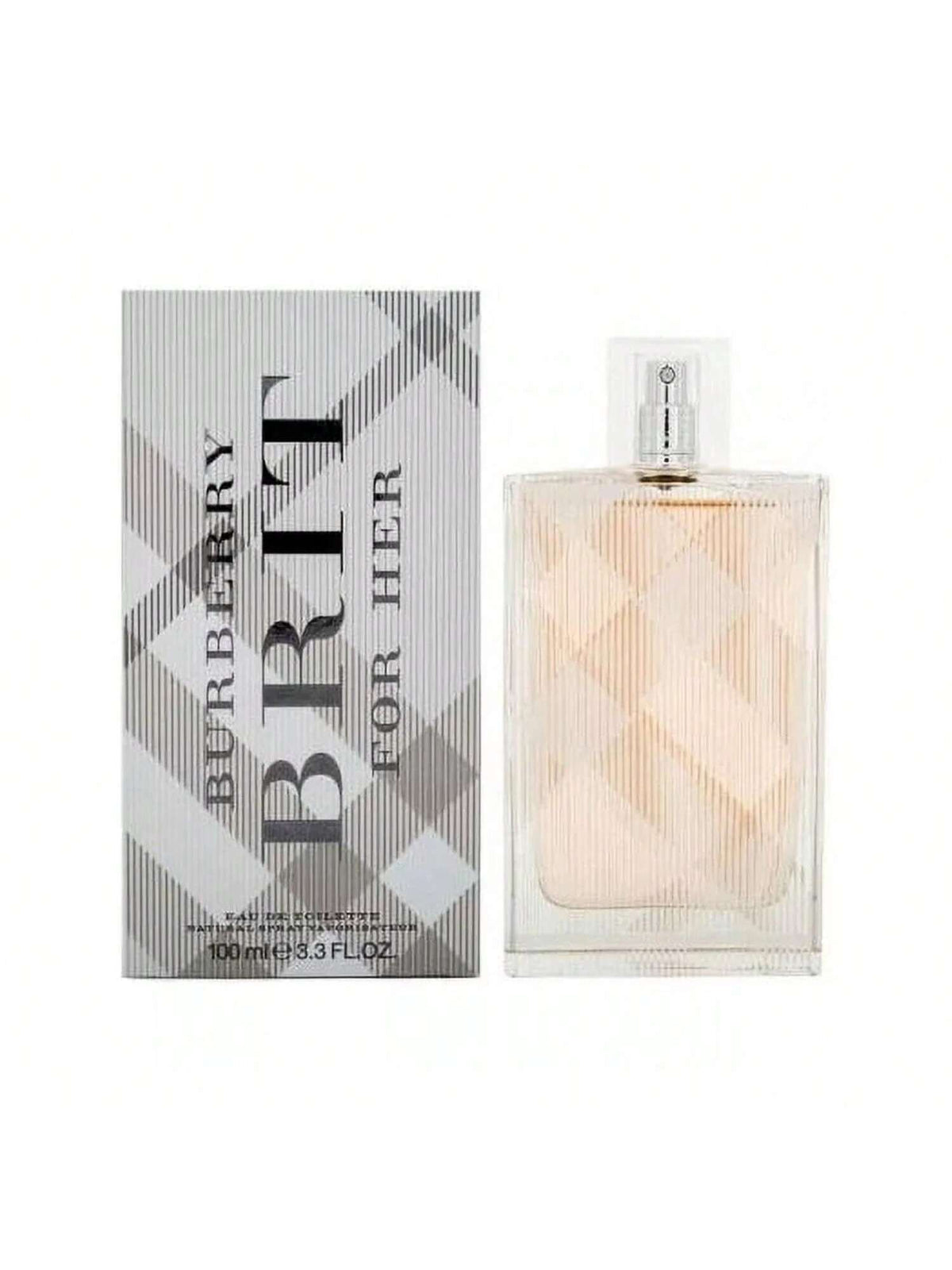 BURBERRY BRIT/BURBERRY EDT SPRAY NEW PACKAGING 3.3 OZ (W)
