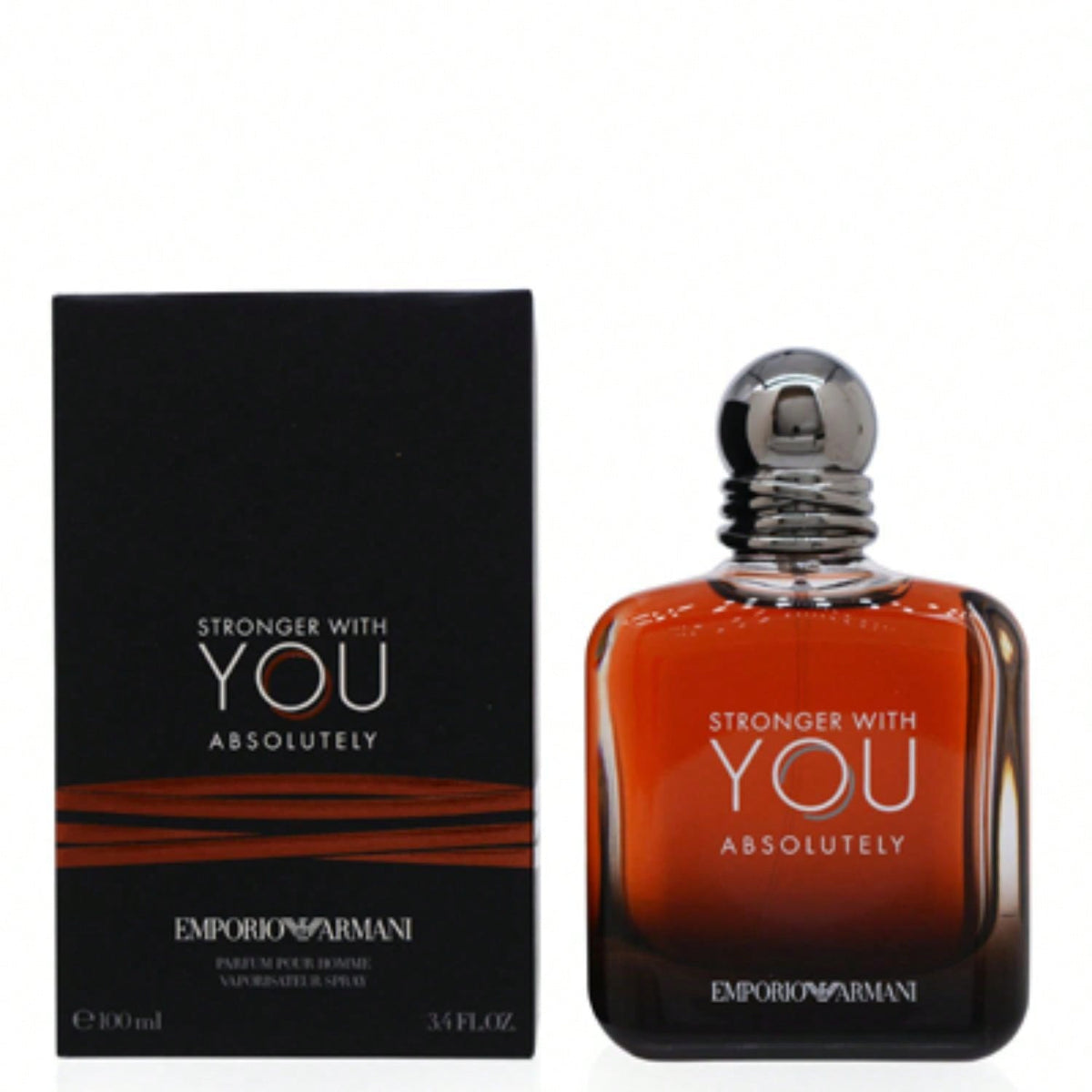 Giorgio Armani Stronger With You Absolutely Eau De Parfum Spray 3.4 OZ (100 ml) For Men