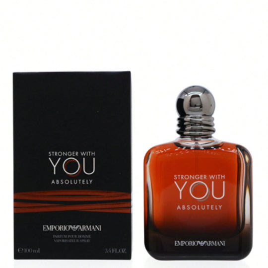 Giorgio Armani Stronger With You Absolutely Eau De Parfum Spray 3.4 OZ (100 ml) For Men