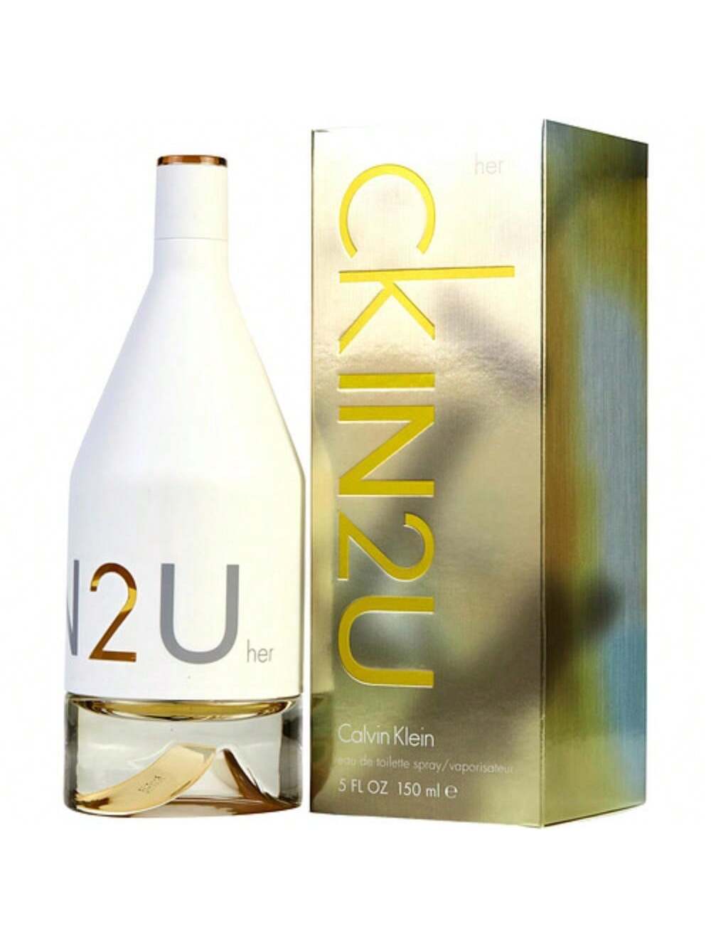 CKIN2U/CALVIN KLEIN EDT SPRAY 5.0 OZ (150 ML) (W)