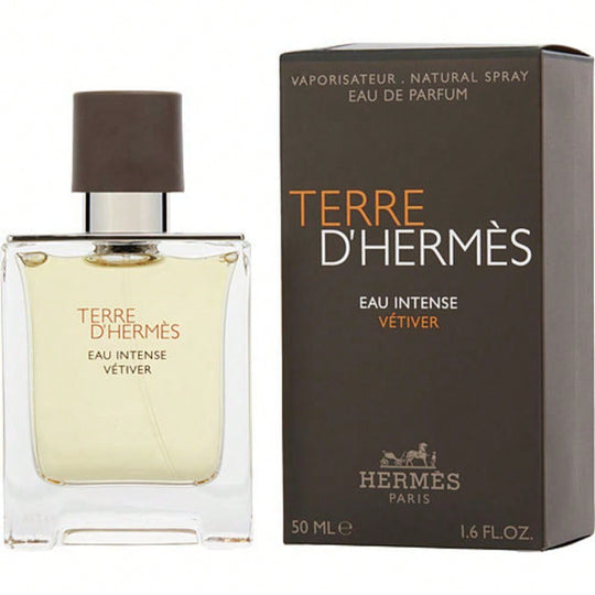 Terre D'Hermes Eau Intense Vet by Hermes EDP Spray 1.6 oz for Men
