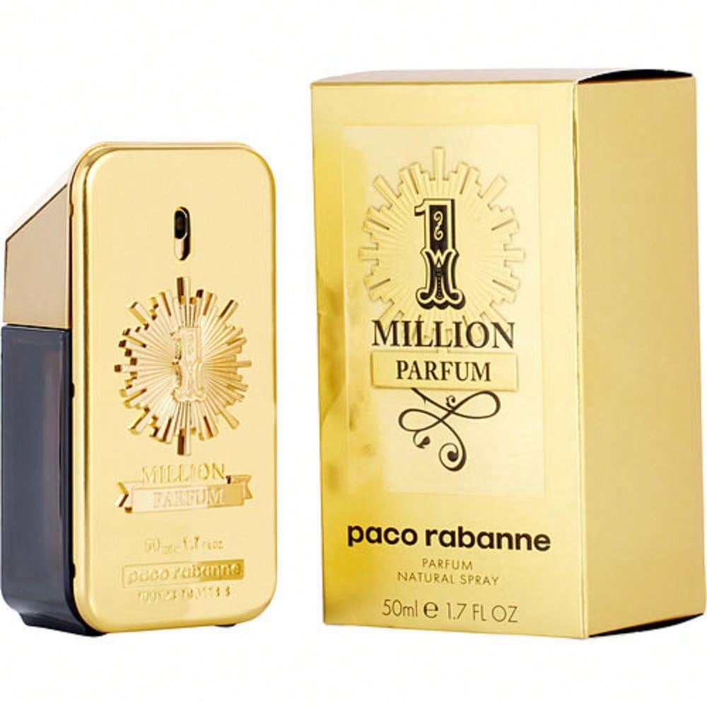 Paco Rabanne Paco Rabanne1 Million Men Parfum Spray 1.7 OZ (50 ml) For Men