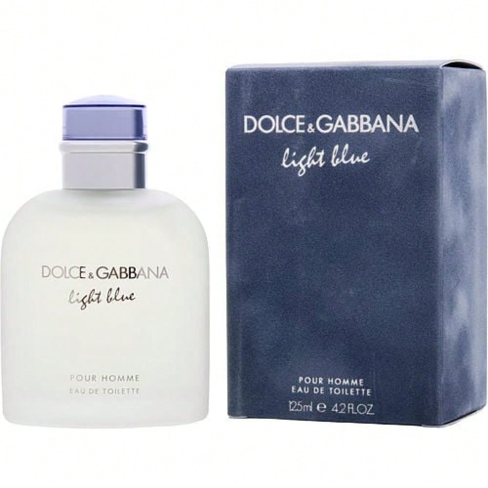 D&G Light Blue Pour Homme Eau De Toilette Spray 4.2 OZ For Men