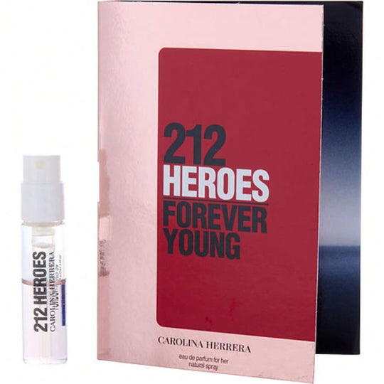 Carolina Herrera 212 Heroes Forever Young Eau De Parfum Spray 0.05 OZ (1.5 ml) For Women
