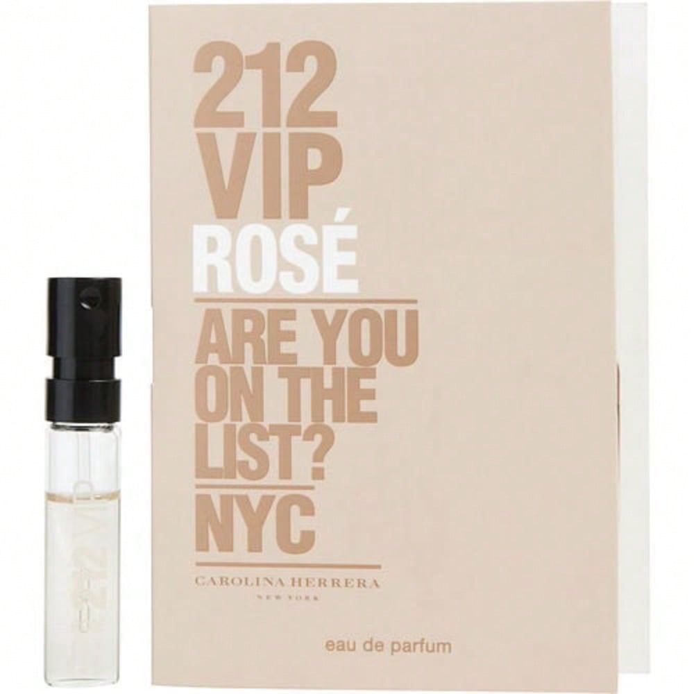 Carolina Herrera 212 Vip Rose Are You On List? Eau De Parfum Spray 0.05 OZ (1.5 ml)