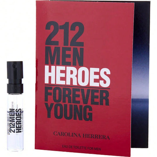 Carolina Herrera 212 Men Heroes Forever Young Eau De Toilette Spray 0.05 OZ (1.5 ml)