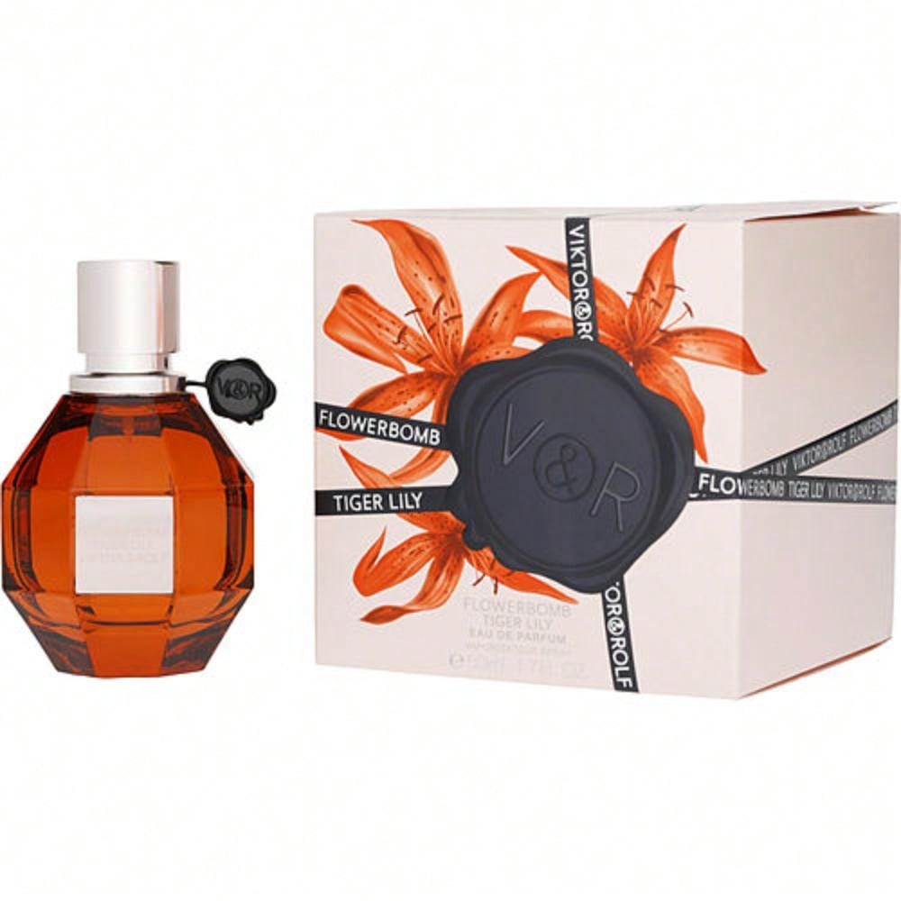 Viktor & Rolf Flowerbomb Tiger Lily Eau De Parfum Spray 1.7 OZ (50 ml) For Women