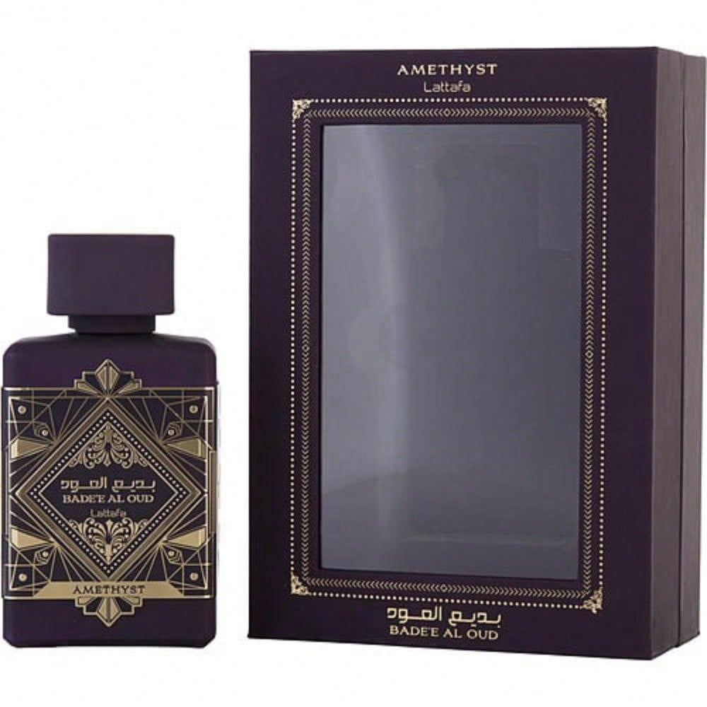 Badee Al Oud Amethyst by Lattafa EDP Spray 3.3 oz for Unisex