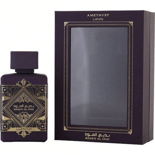 Badee Al Oud Amethyst by Lattafa EDP Spray 3.3 oz for Unisex