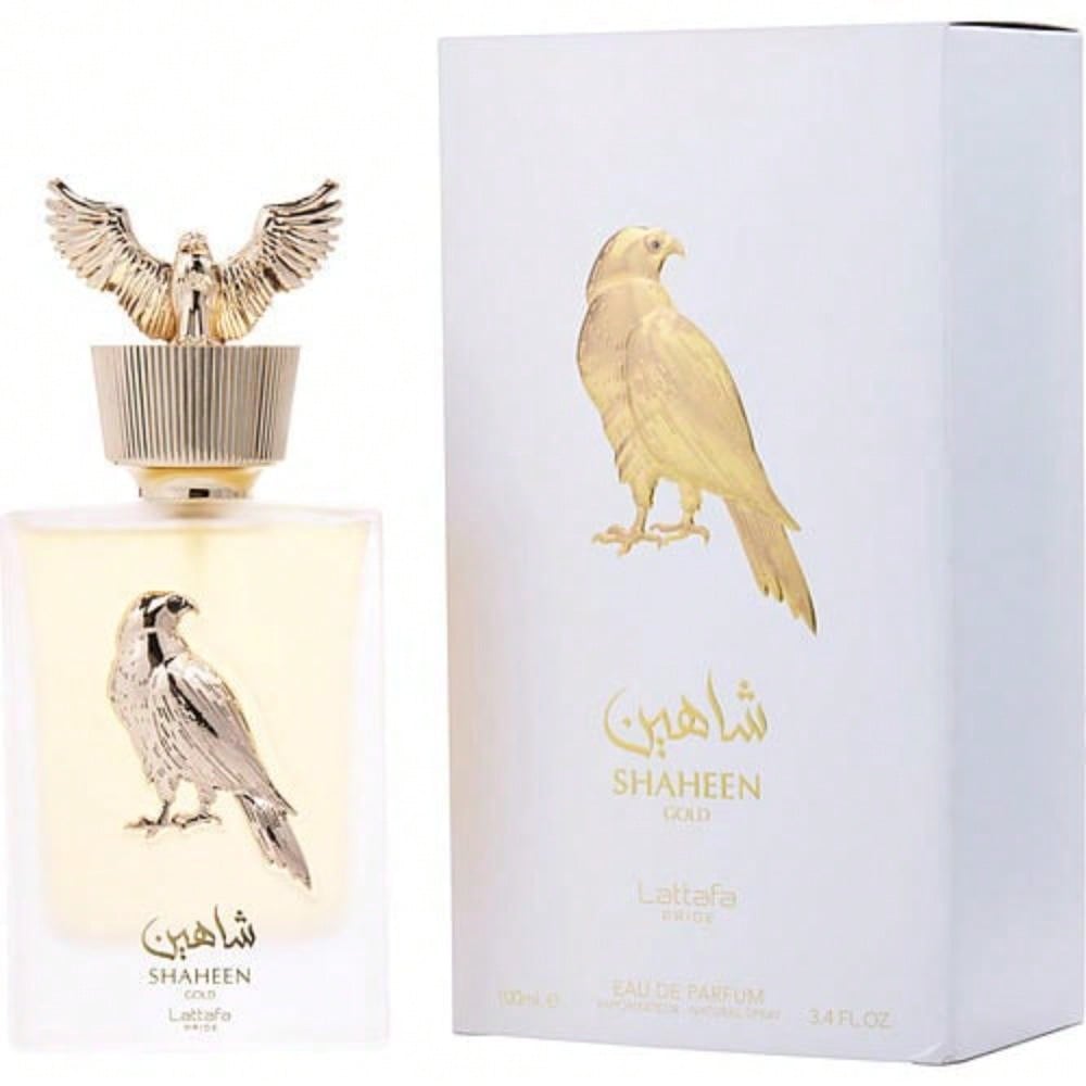 Lattafa Pride Shaheen Gold Eau De Parfum Spray 3.4 OZ (100 ml) Unisex