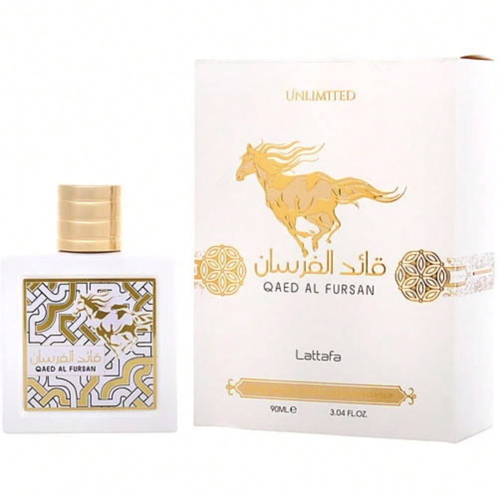 Lattafa Qaed Al Fursan Unlimited Eau De Parfum Spray 3.0 OZ (90 ml) Unisex