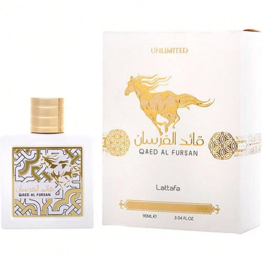 Lattafa Qaed Al Fursan Unlimited Eau De Parfum Spray 3.0 OZ (90 ml) Unisex