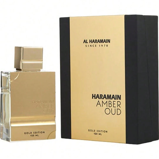 Amber Oud Gold Edition by Al Haramain EDP Spray 4.0 oz for Unisex