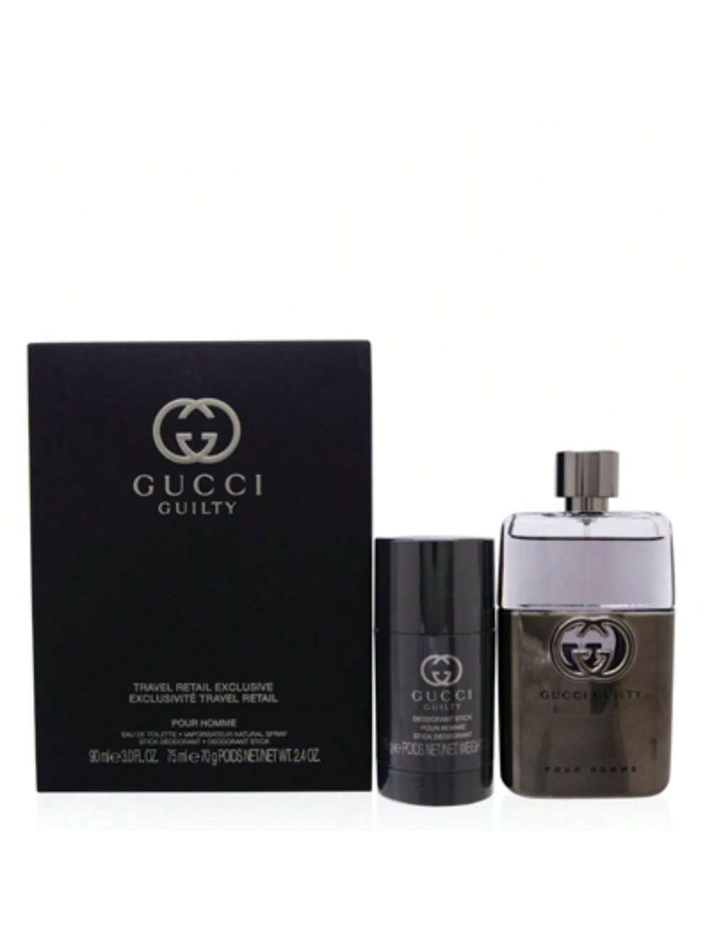 GUCCI GUILTY POUR HOMME/GUCCI SET (M)