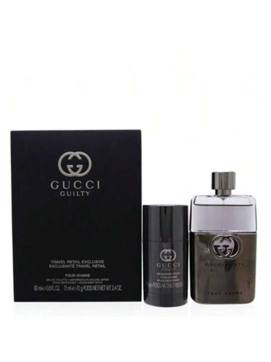 GUCCI GUILTY POUR HOMME/GUCCI SET (M)