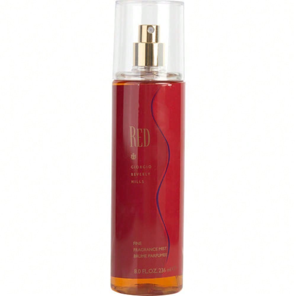 Giorgio Beverly Hills Red Body Mist Spray 8.0 Oz (240 Ml) for Women