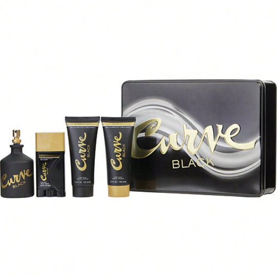 Liz Claiborne Curve Black Men 4 Pc. Set - In Display Box