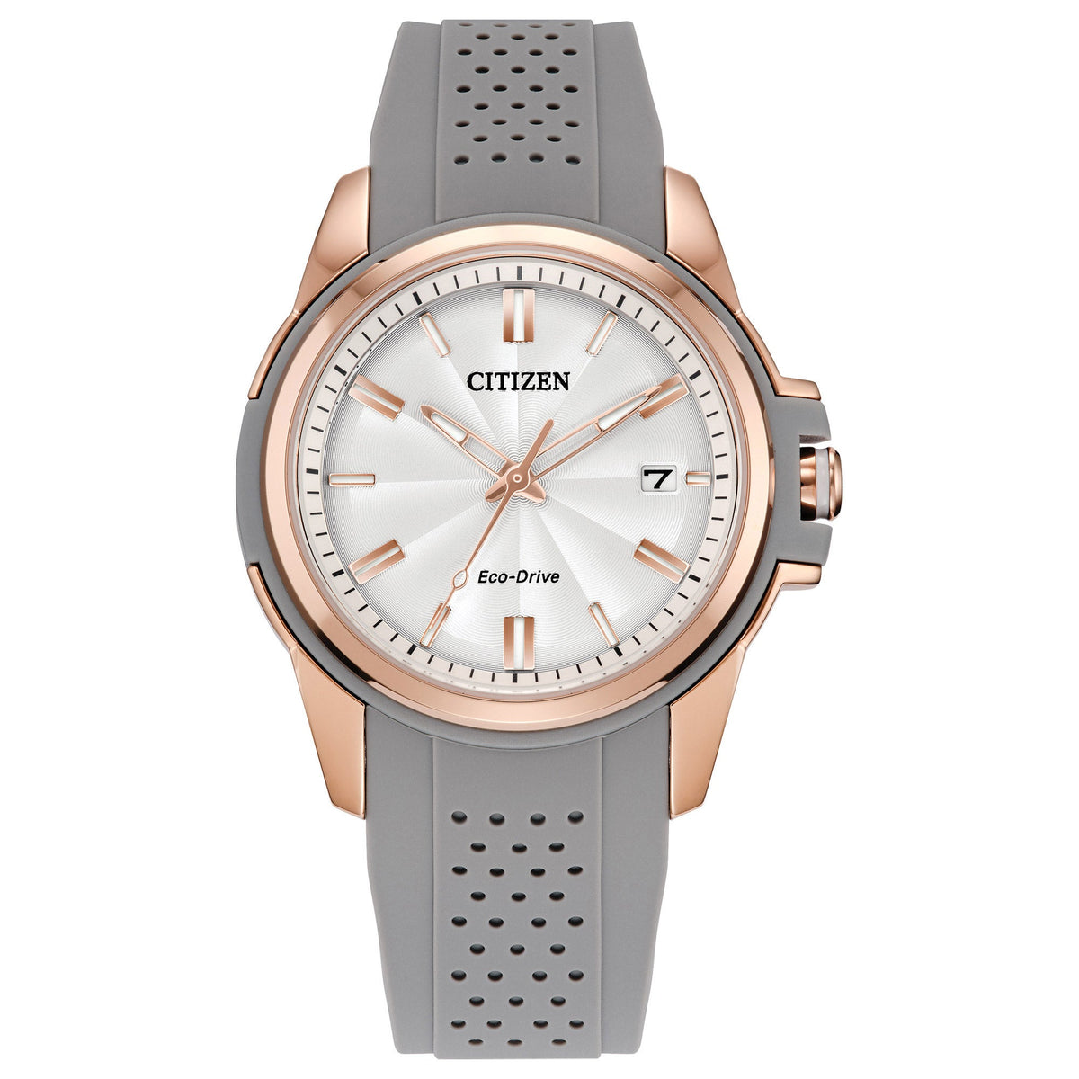 Citizen Weekender Women's Grey Strap Quartz Watch - FE6137-08A