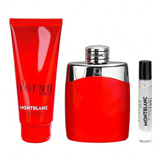 Mont Blanc Montblanc Legend Red Set - In Gift Box For Men