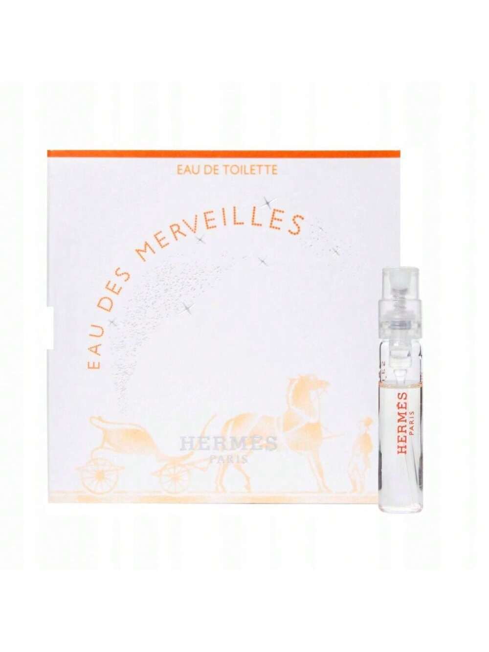 EAU DES MERVEILLES/HERMES EDT REFILLABLE SPRAY 1.0 OZ (30 ML) (W)