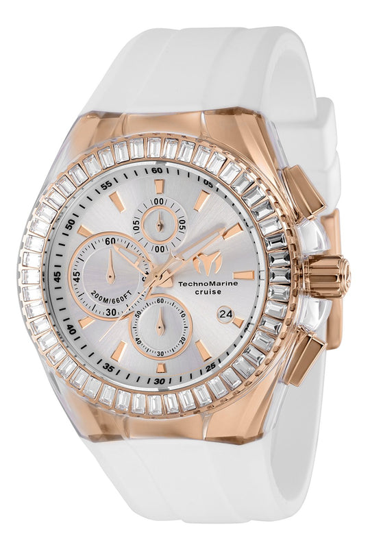 Technomarine Men's TM-121161 Cruise Original Quartz Silver Dial Watch