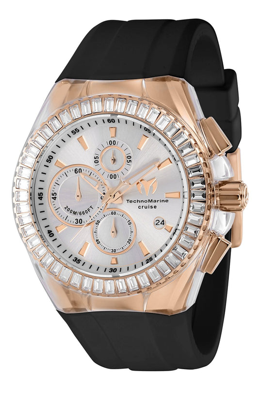 Technomarine Men's TM-121163 Cruise Original Quartz Silver Dial Watch