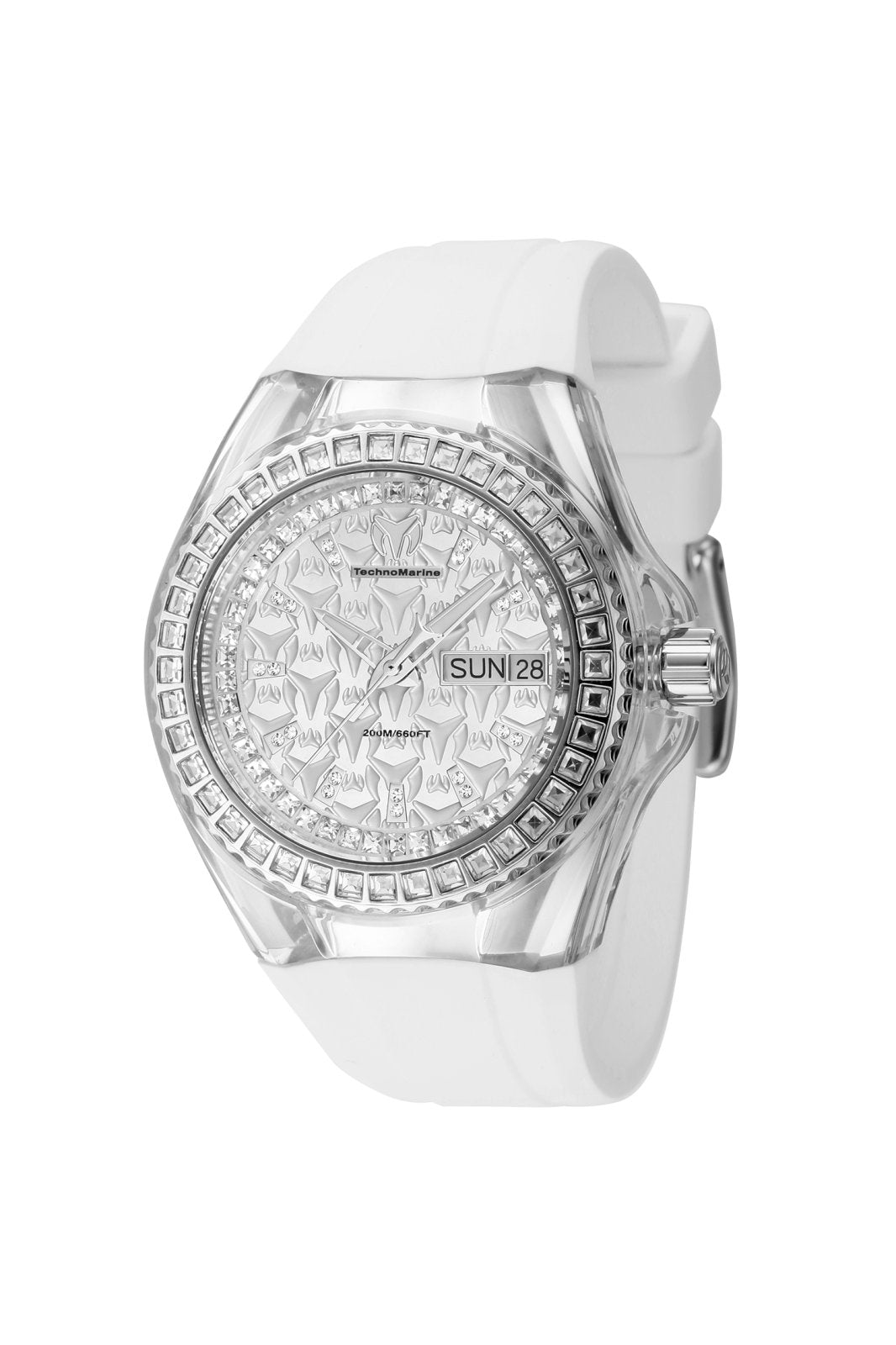 Technomarine Women's TM-121171 Cruise Monogram Quartz Silver Dial Watch
