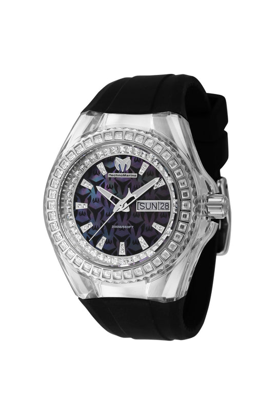 Technomarine Women's TM-121174 Cruise Monogram Quartz Black Dial Watch