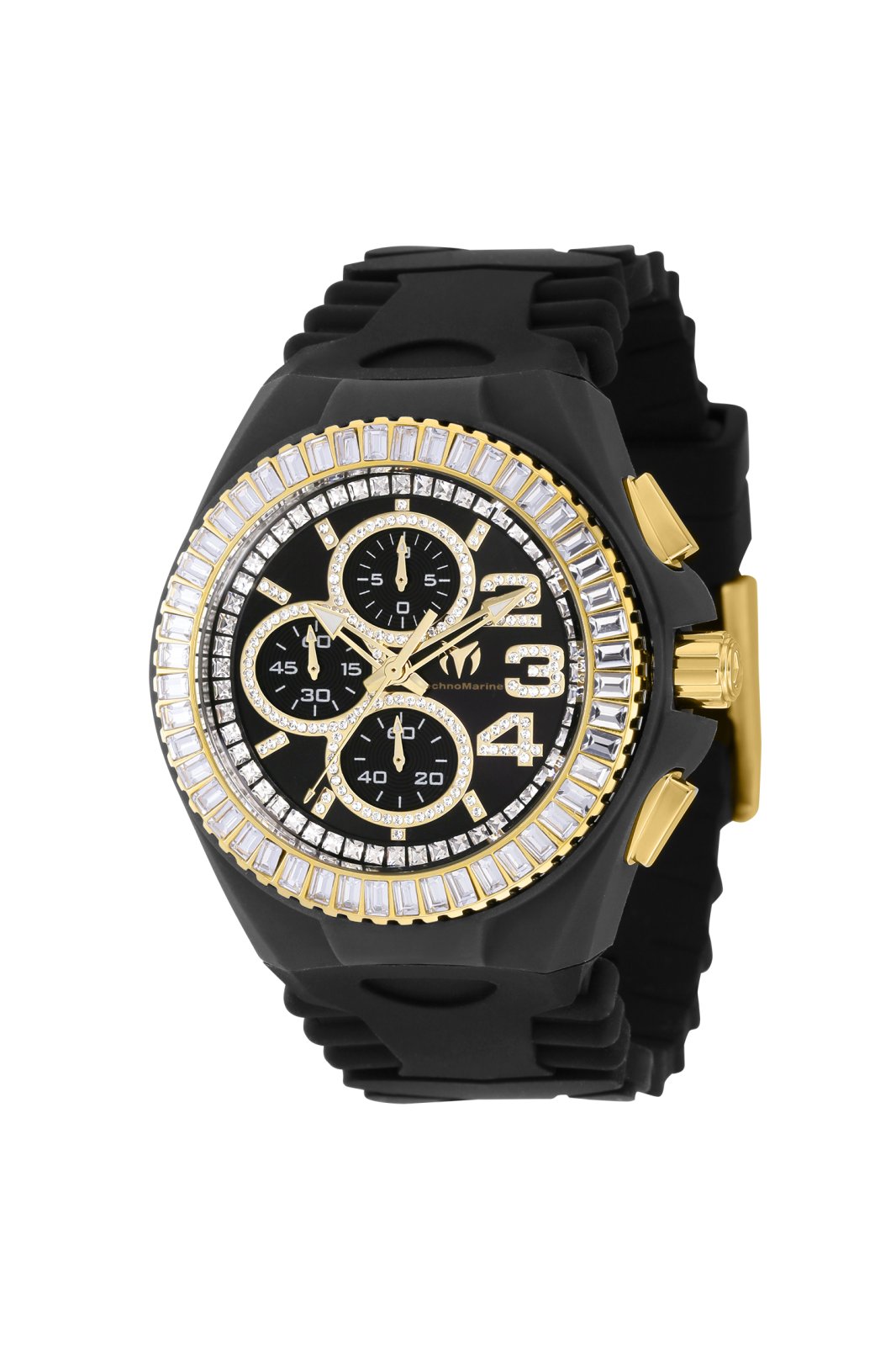 Technomarine Men's TM-121187 Cruise JellyFish Quartz Black Dial Watch