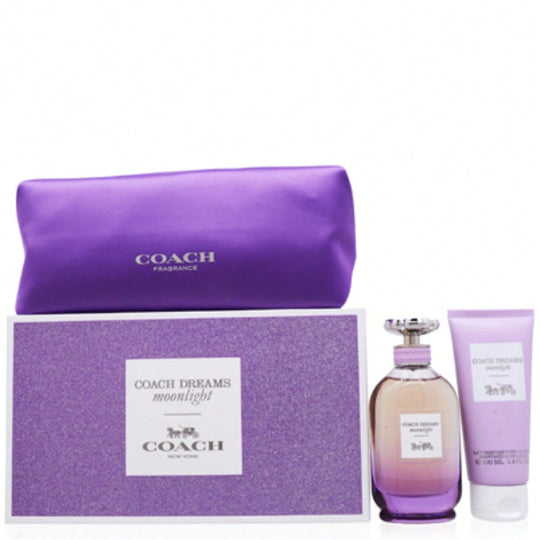 Coach Coach Dreams Moonlight Dreams Moonlight/Coach 3 Pc Set For Women