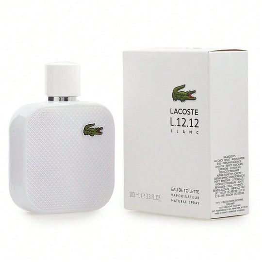 L.12.12 Blanc by Lacoste EDT Spray 3.3 oz for Men