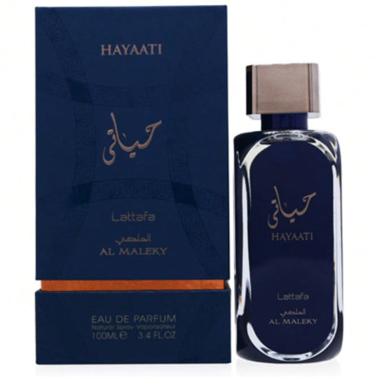 Lattafa Hayaati Al Maleky Eau De Parfum Spray 3.3 OZ (100 ml) Unisex