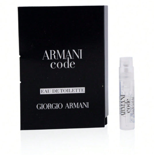 Armani Code For Men by Giorgio Armani EDT Spray 0.04 oz for Men