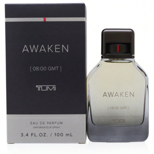 Tumi Awaken 8:00 Gmt by Tumi EDP Spray 3.3 oz for Men