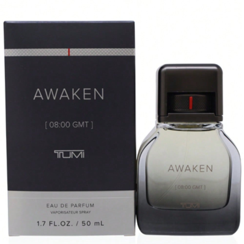 Tumi Awaken 8:00 Gmt by Tumi EDP Spray 1.7 oz for Men