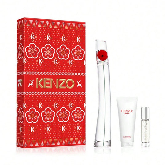 Kenzo Kenzo Flower Flower/Kenzo 3 Pc Set - In Gift Box For Women