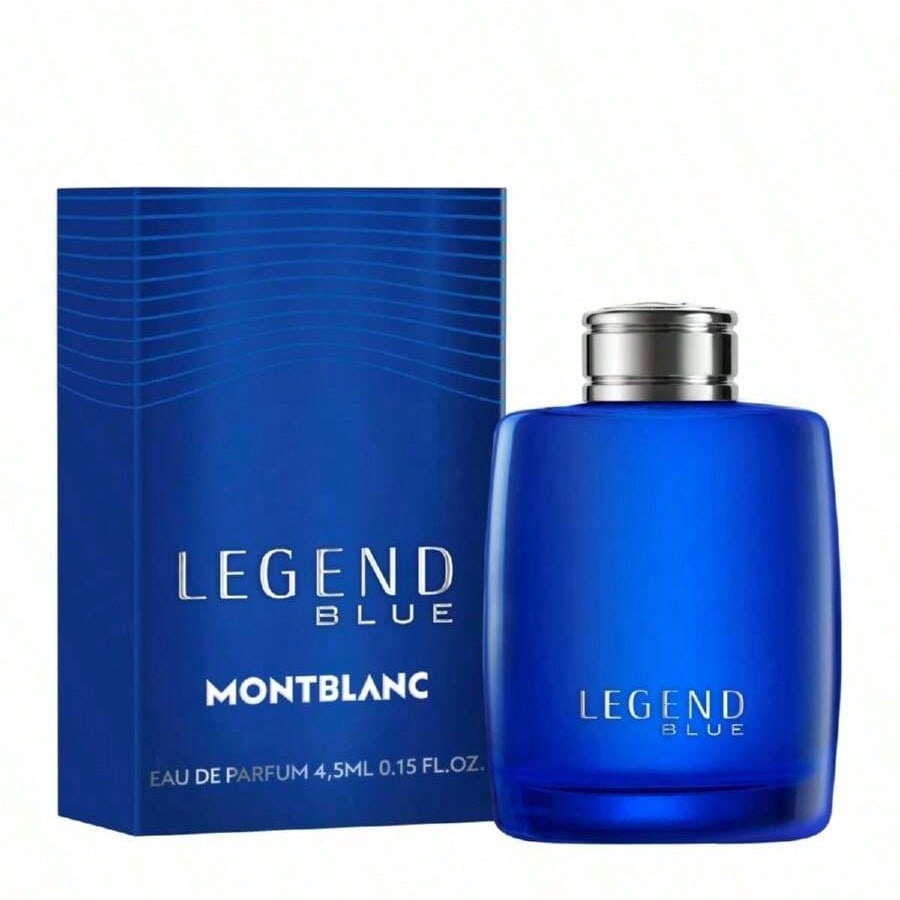 Mont Blanc Montblanc Legend Blue Eau De Parfum Splash 0.15 OZ (4.5 ml) For Men