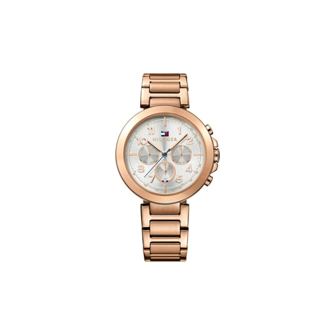 Tommy Hilfiger Cary Women's Silver Dial Stainless Steel Bracelet Quartz Watch 1781452