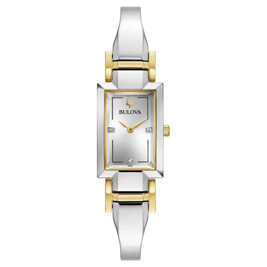 Bulova Classic Women's Silver-tone Bracelet Quartz Watch - 98P229