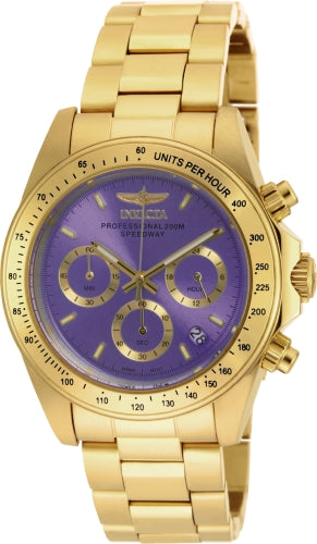 Invicta Women's 18257 Speedway Quartz Chronograph Purple Dial Watch