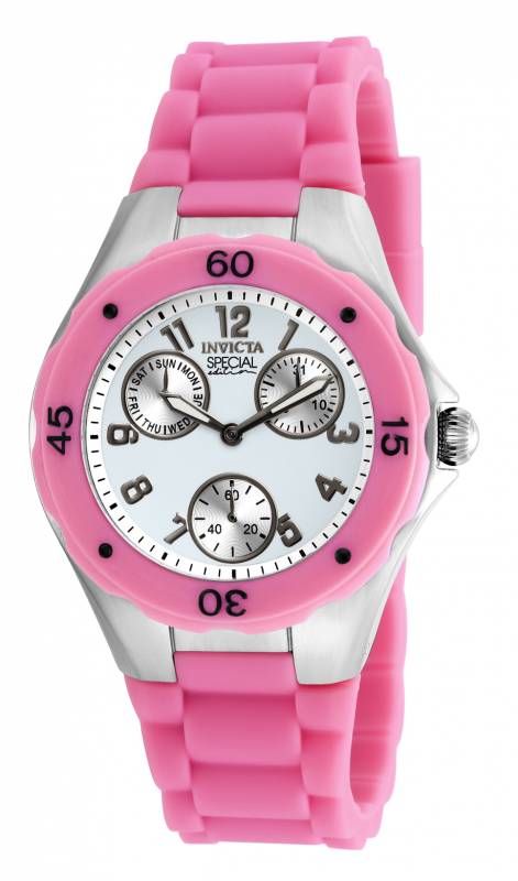 Invicta Women's 18791 Angel Quartz Chronograph White Dial Watch - Bezali