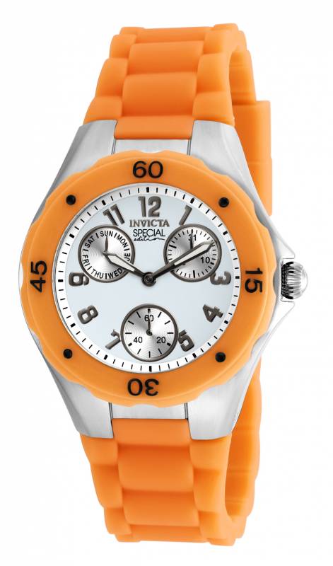 Invicta Women's 18792 Angel Quartz Chronograph White Dial Watch