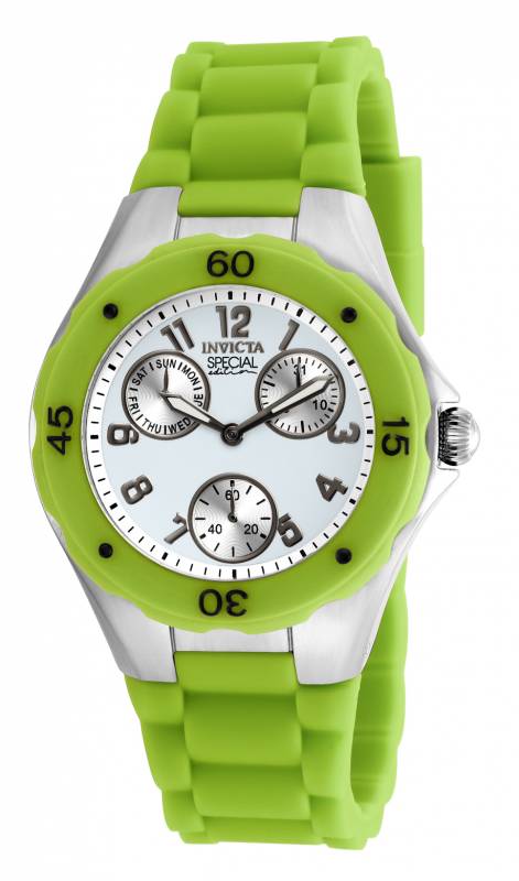Invicta Women's 18793 Angel Quartz Chronograph White Dial Watch